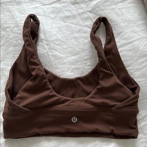 lululemon athletica Brown Sports Bra